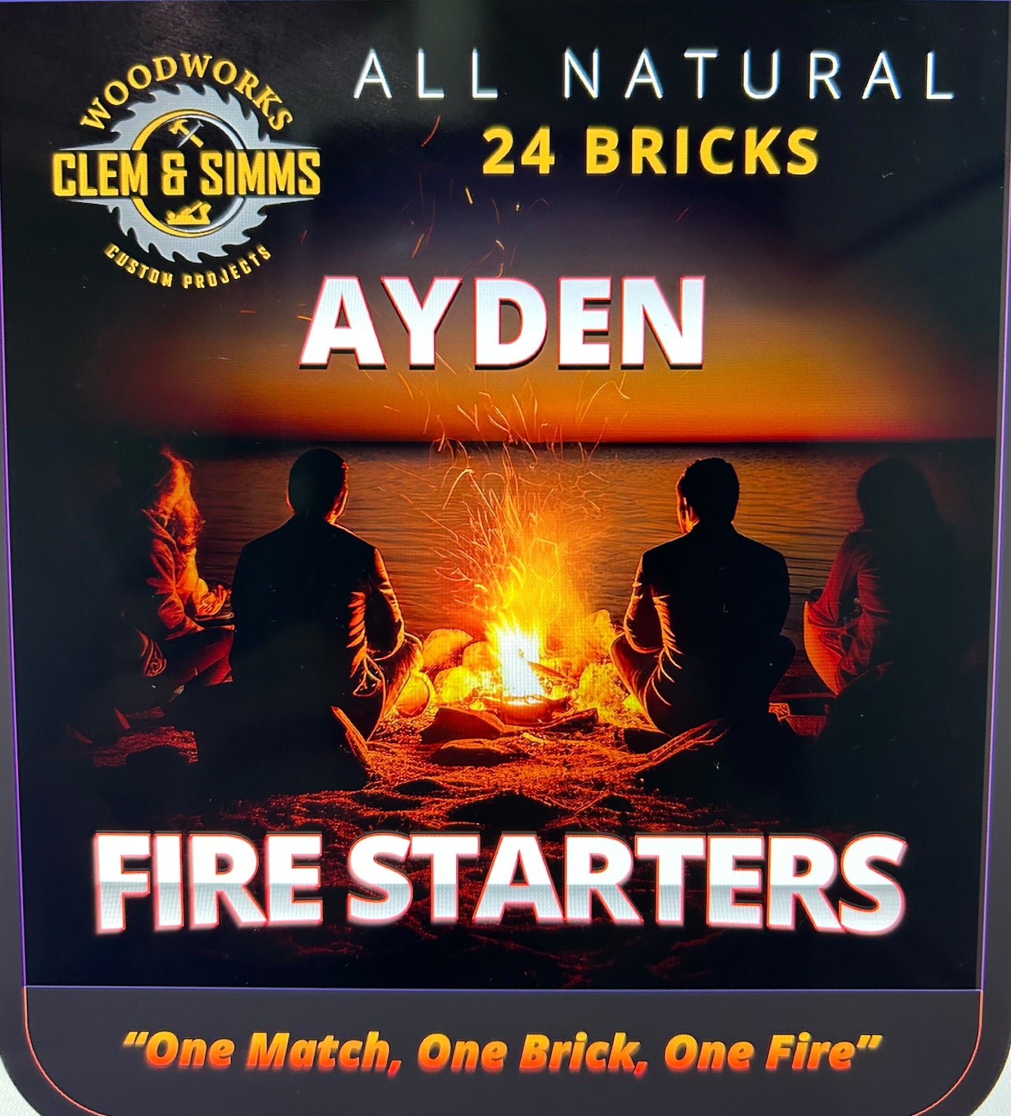 Ayden Premium Fire Starters Clem & Simms Cedar Fire Starters