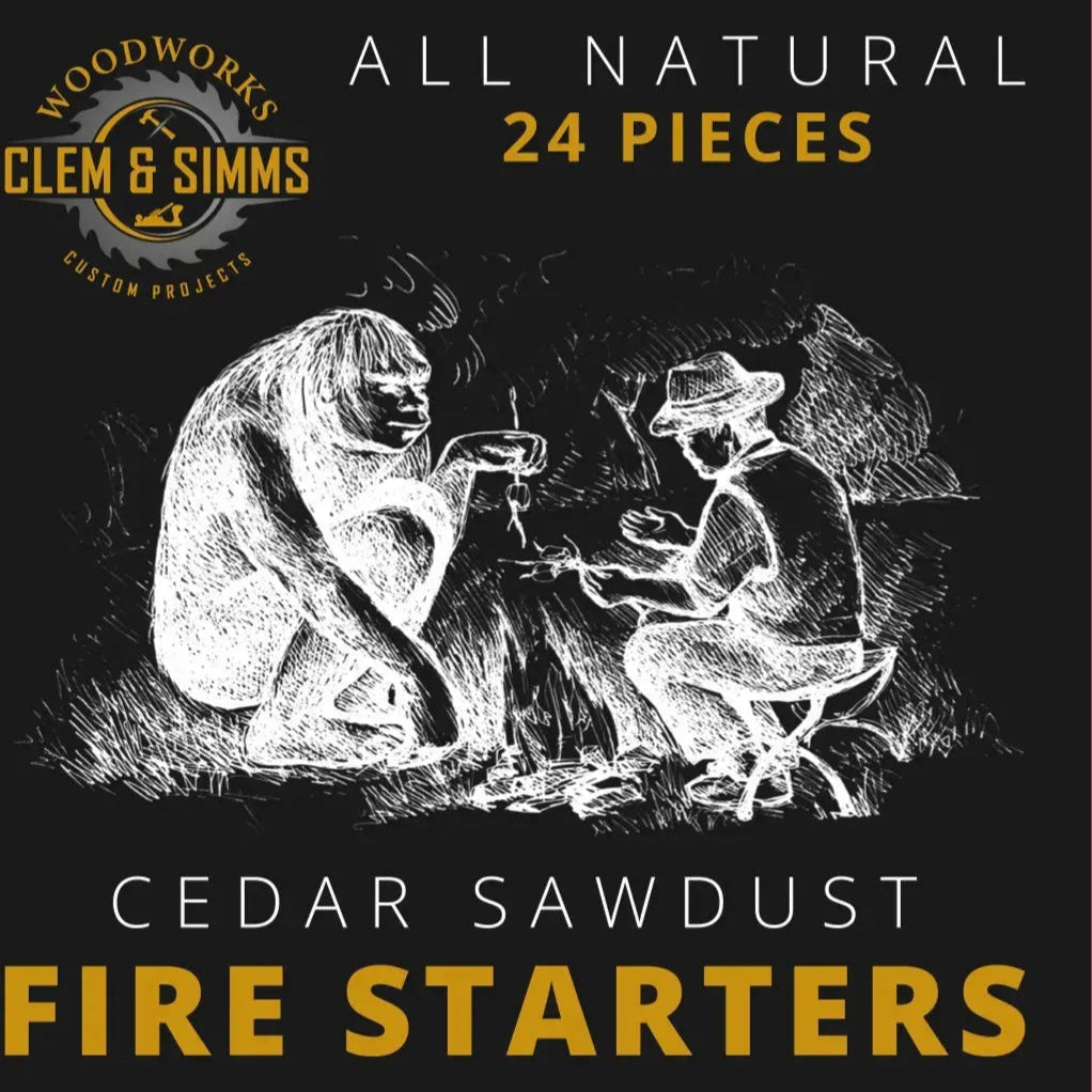 24 pcs Fire Starter Box Clem and Simms