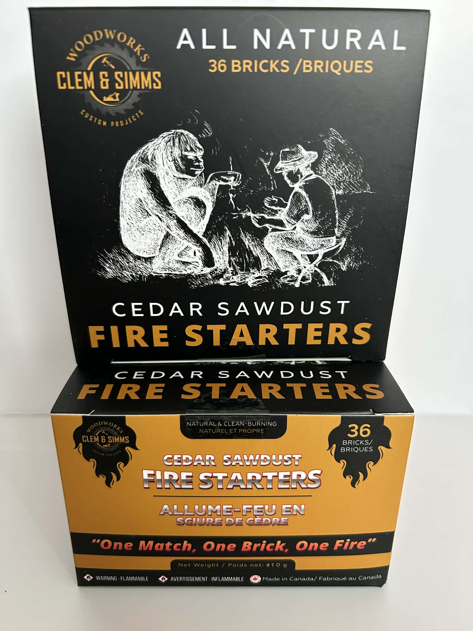 2-Box Bundle (72 Fires) Clem & Simms