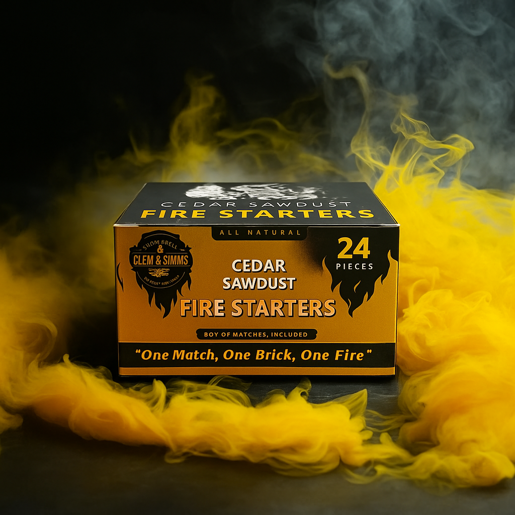 Clem & Simms: Fire starter With Purpose Clem and Simms