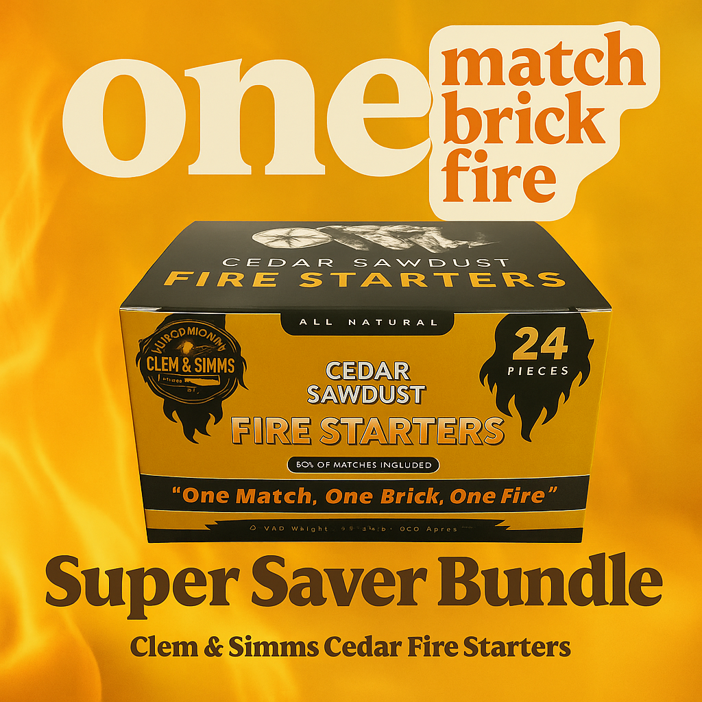 Clem & Simms: Fire starter With Purpose Clem and Simms