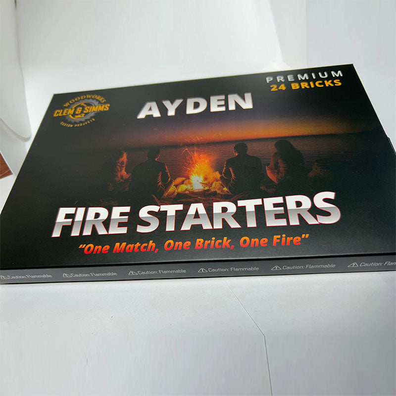 Ayden Premium Fire Starter Clem & Simms Woodworks