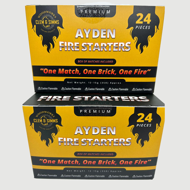 Ayden Premium Fire Starter Clem & Simms Woodworks