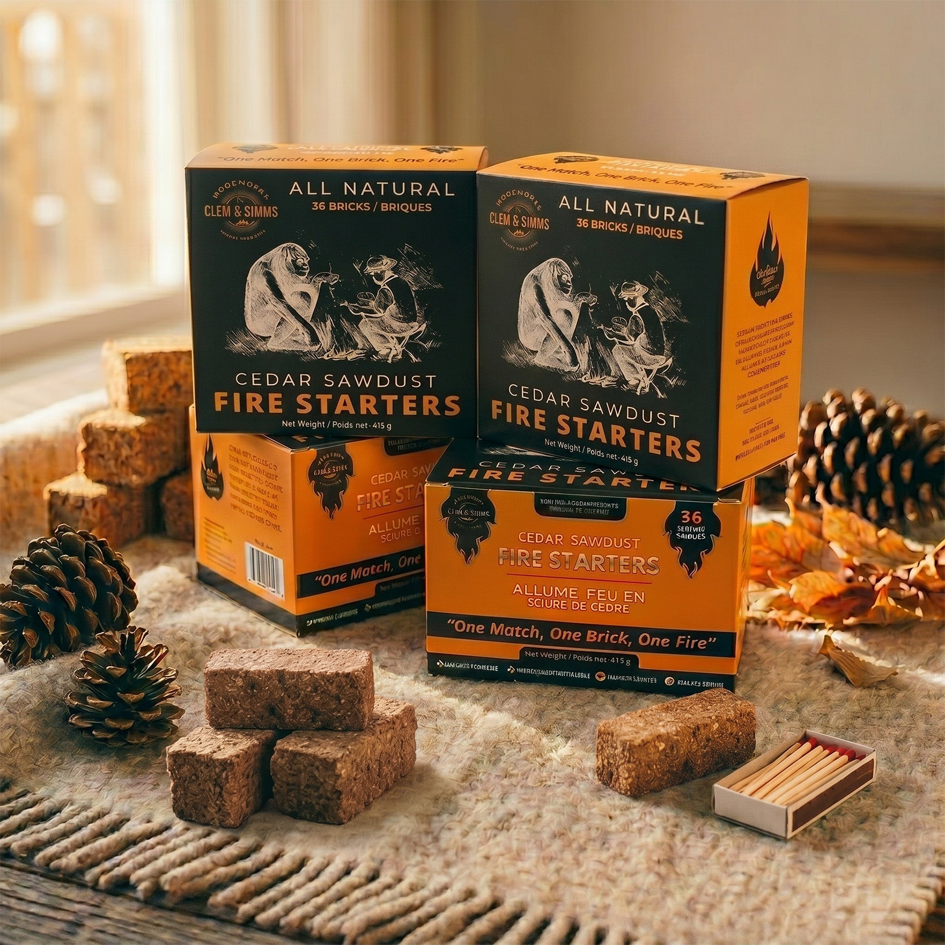 Cedar Fire Starters - Clem & Simms Woodworks