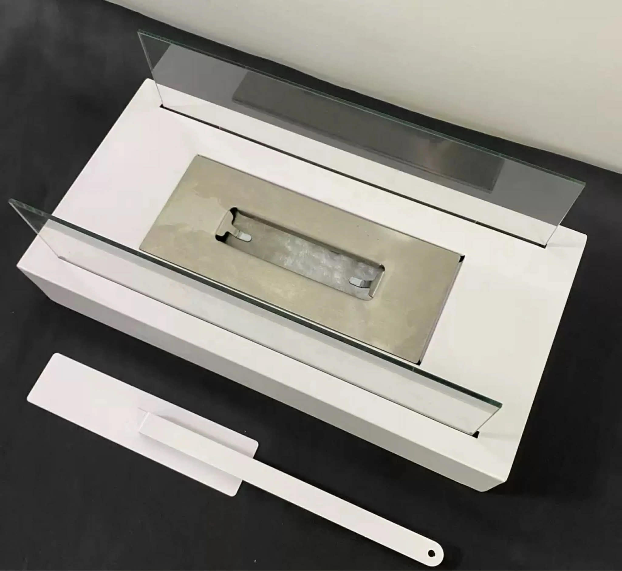 Clem & Simms Indoor–Outdoor Tabletop Fireplace Clem & Simms Woodworks