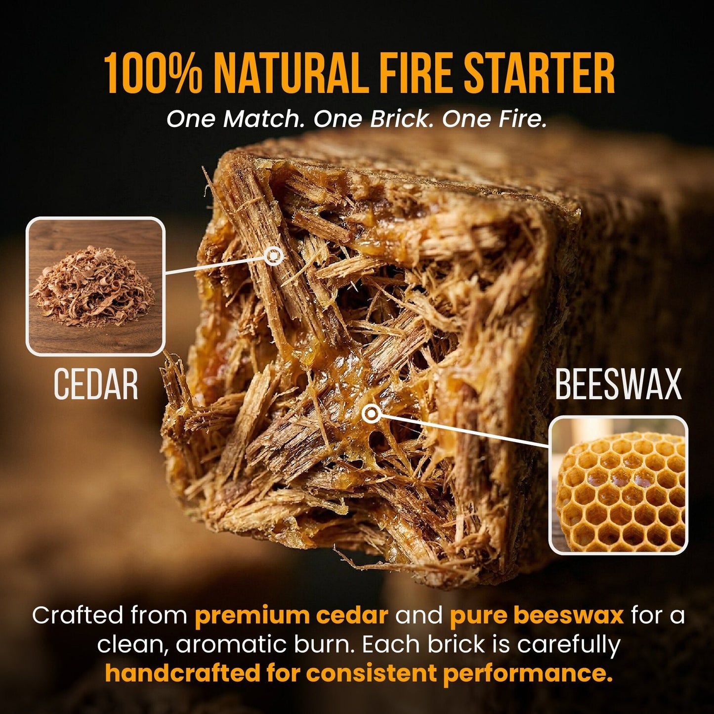 Cedar Fire Starters - Clem & Simms Woodworks