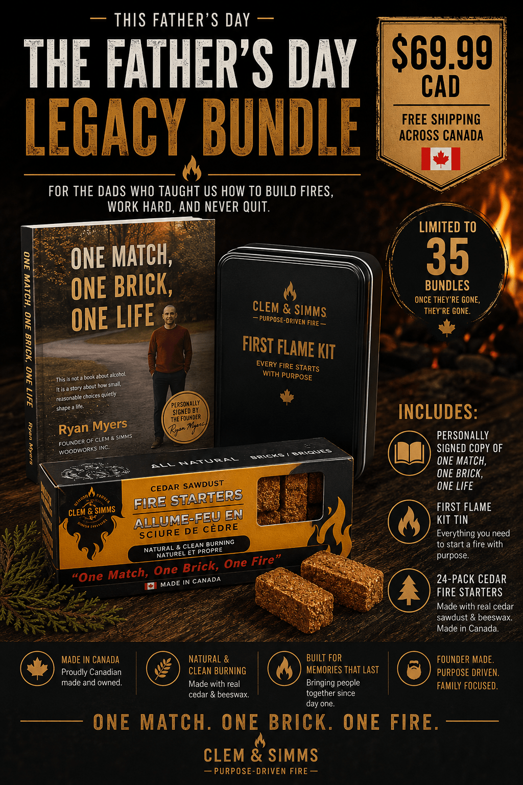 Fathers Day Legacy Bundle - Clem & Simms Woodworks